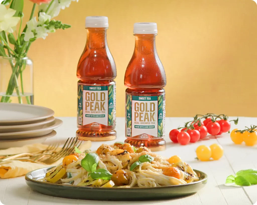 Cafe Zupas Gold Peak Sweet Tea