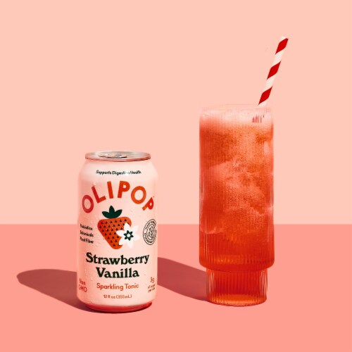 Cafe Zupas OLIPOP Strawberry Vanilla